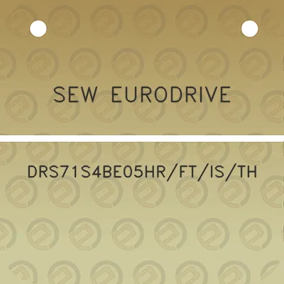 sew-eurodrive-drs71s4be05hrftisth