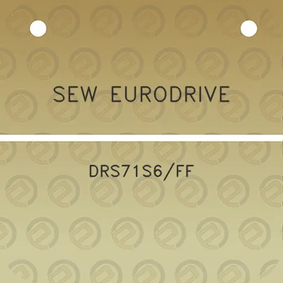 sew-eurodrive-drs71s6ff