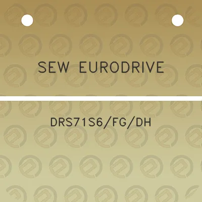 sew-eurodrive-drs71s6fgdh