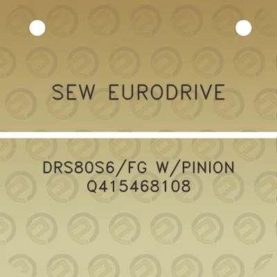 sew-eurodrive-drs80s6fg-wpinion-q415468108