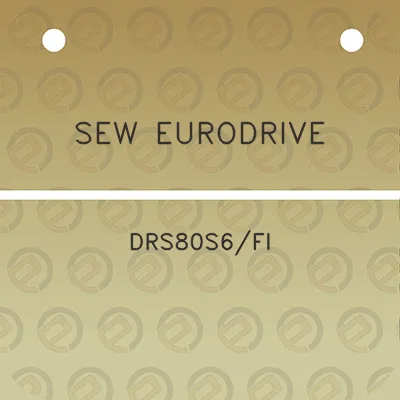 sew-eurodrive-drs80s6fi