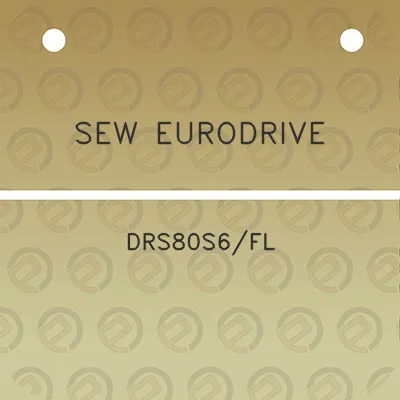 sew-eurodrive-drs80s6fl