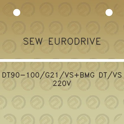 sew-eurodrive-dt90-100g21vsbmg-dtvs-220v