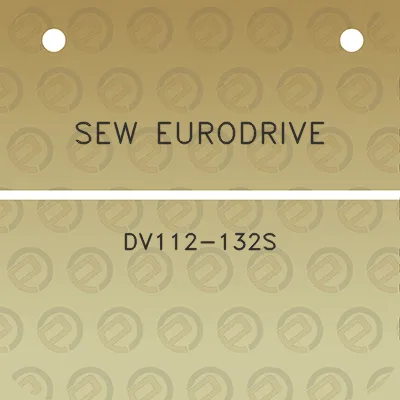 sew-eurodrive-dv112-132s