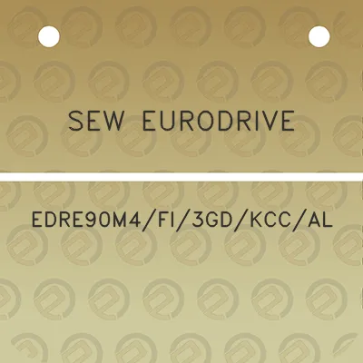 sew-eurodrive-edre90m4fi3gdkccal