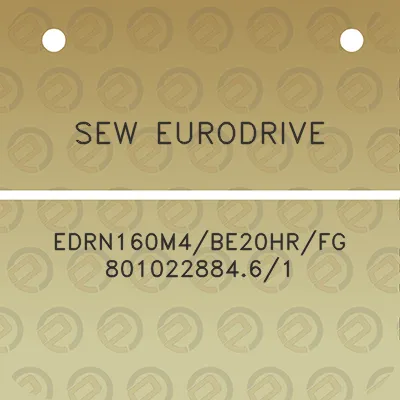 sew-eurodrive-edrn160m4be20hrfg-80102288461