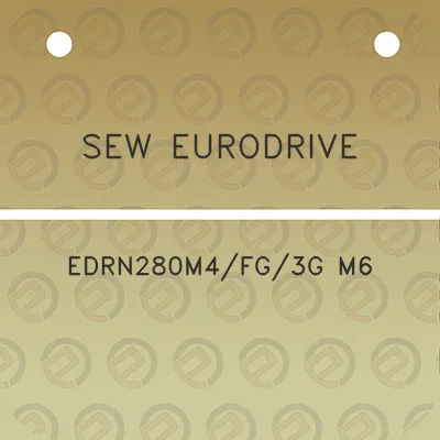 sew-eurodrive-edrn280m4fg3g-m6