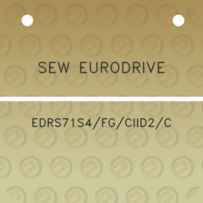 sew-eurodrive-edrs71s4fgciid2c