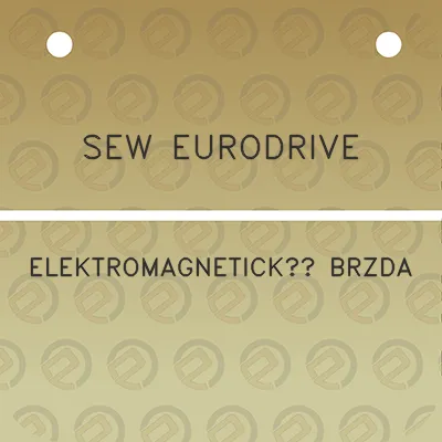 sew-eurodrive-elektromagneticka-brzda