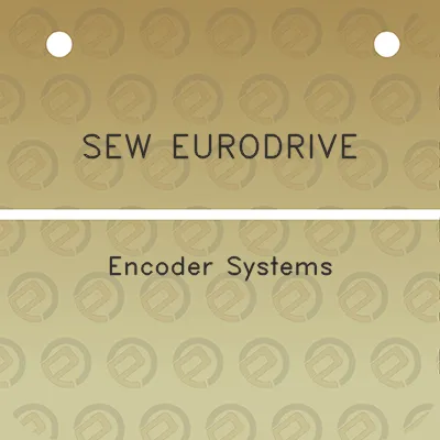 sew-eurodrive-encoder-systems