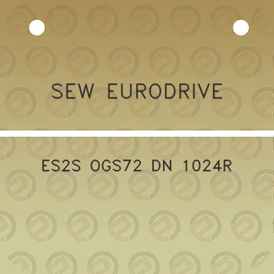 sew-eurodrive-es2s-ogs72-dn-1024r