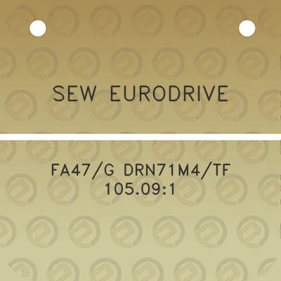 sew-eurodrive-fa47g-drn71m4tf-105091