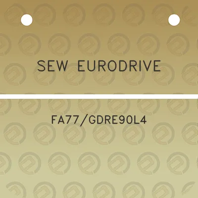 sew-eurodrive-fa77gdre90l4