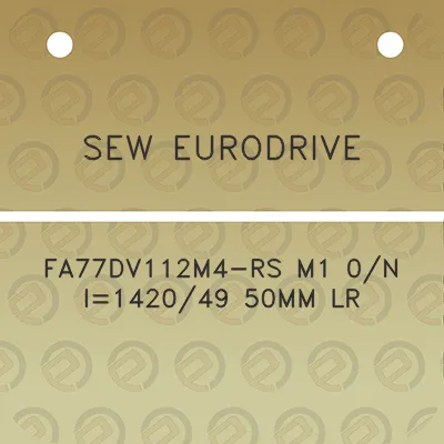 sew-eurodrive-fa77dv112m4-rs-m1-0n-i142049-50mm-lr