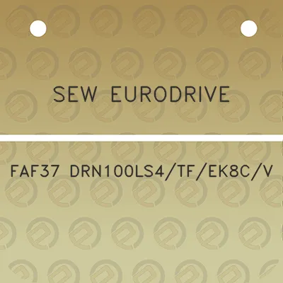 sew-eurodrive-faf37-drn100ls4tfek8cv