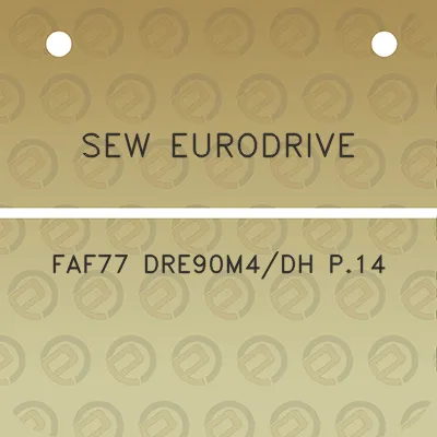 sew-eurodrive-faf77-dre90m4dh-p14