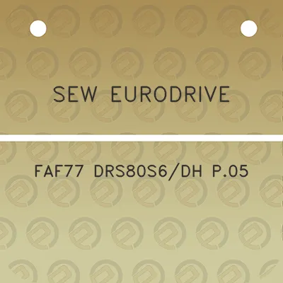 sew-eurodrive-faf77-drs80s6dh-p05