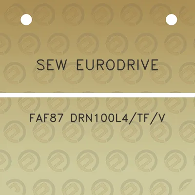 sew-eurodrive-faf87-drn100l4tfv