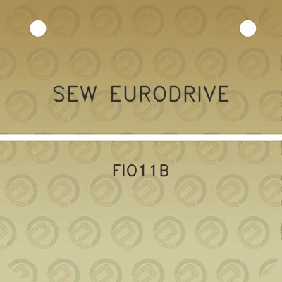 sew-eurodrive-fio11b