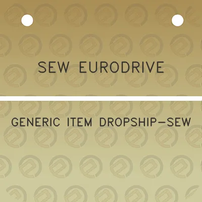 sew-eurodrive-generic-item-dropship-sew