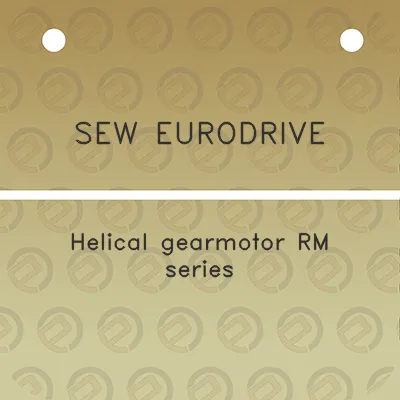 sew-eurodrive-helical-gearmotor-rm-series