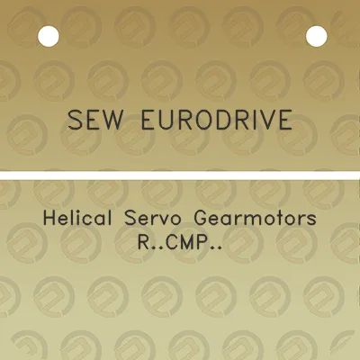 sew-eurodrive-helical-servo-gearmotors-rcmp