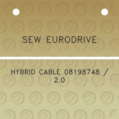 sew-eurodrive-hybrid-cable-08198748-20