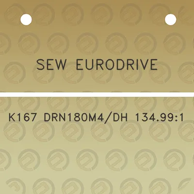 sew-eurodrive-k167-drn180m4dh-134991