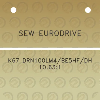 sew-eurodrive-k67-drn100lm4be5hfdh-10631