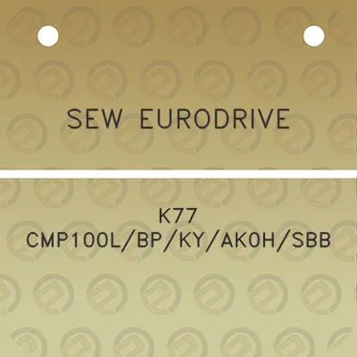 sew-eurodrive-k77-cmp100lbpkyak0hsbb