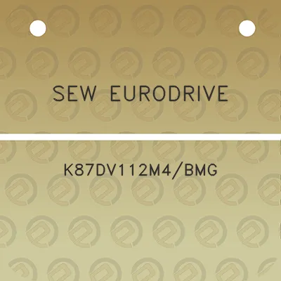 sew-eurodrive-k87dv112m4bmg