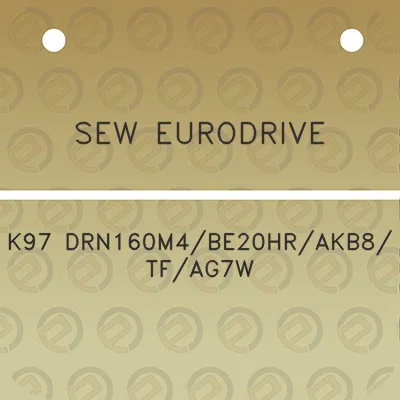 sew-eurodrive-k97-drn160m4be20hrakb8tfag7w