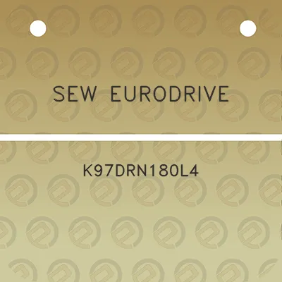 sew-eurodrive-k97drn180l4