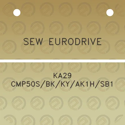 sew-eurodrive-ka29-cmp50sbkkyak1hsb1