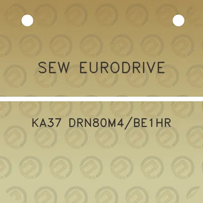 sew-eurodrive-ka37-drn80m4be1hr