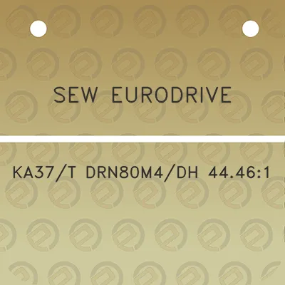 sew-eurodrive-ka37t-drn80m4dh-44461