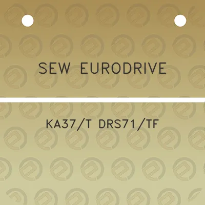 sew-eurodrive-ka37t-drs71tf