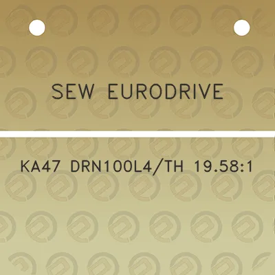 sew-eurodrive-ka47-drn100l4th-19581