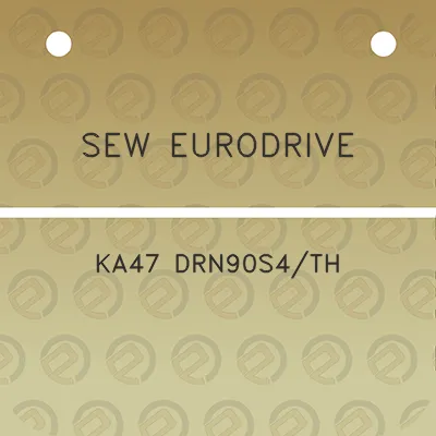 sew-eurodrive-ka47-drn90s4th