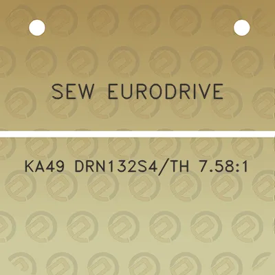 sew-eurodrive-ka49-drn132s4th-7581