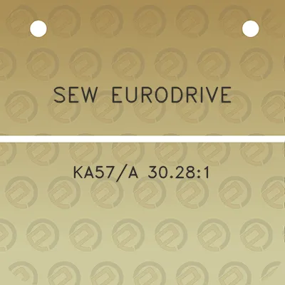 sew-eurodrive-ka57a-30281