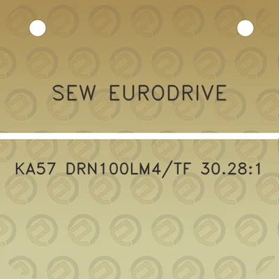 sew-eurodrive-ka57-drn100lm4tf-30281