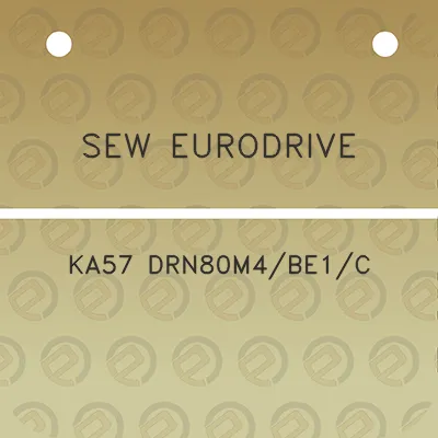 sew-eurodrive-ka57-drn80m4be1c