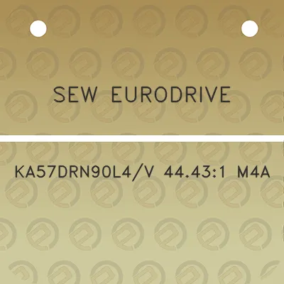 sew-eurodrive-ka57drn90l4v-44431-m4a