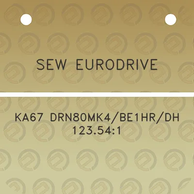 sew-eurodrive-ka67-drn80mk4be1hrdh-123541