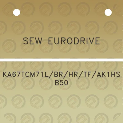 sew-eurodrive-ka67tcm71lbrhrtfak1hsb50