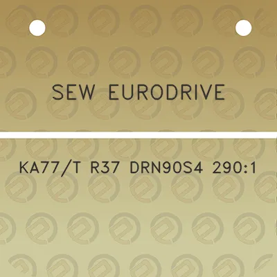 sew-eurodrive-ka77t-r37-drn90s4-2901