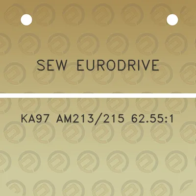 sew-eurodrive-ka97-am213215-62551