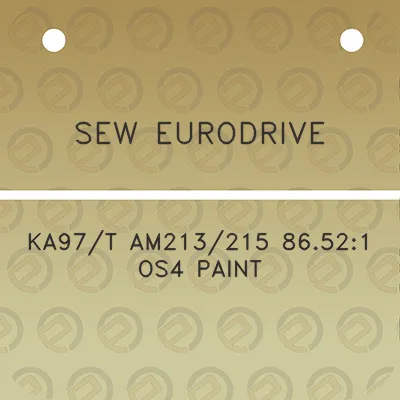 sew-eurodrive-ka97t-am213215-86521-os4-paint