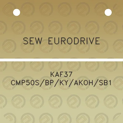 sew-eurodrive-kaf37-cmp50sbpkyakohsb1